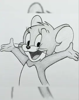 How to draw cute Jerry #pencildrawing #drawingtutorial #howtodraw #pencilart