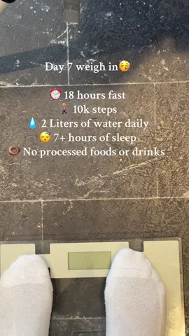 Day 7 weigh in🥳 #weightlosstransformation #onemealaday #Fitness 