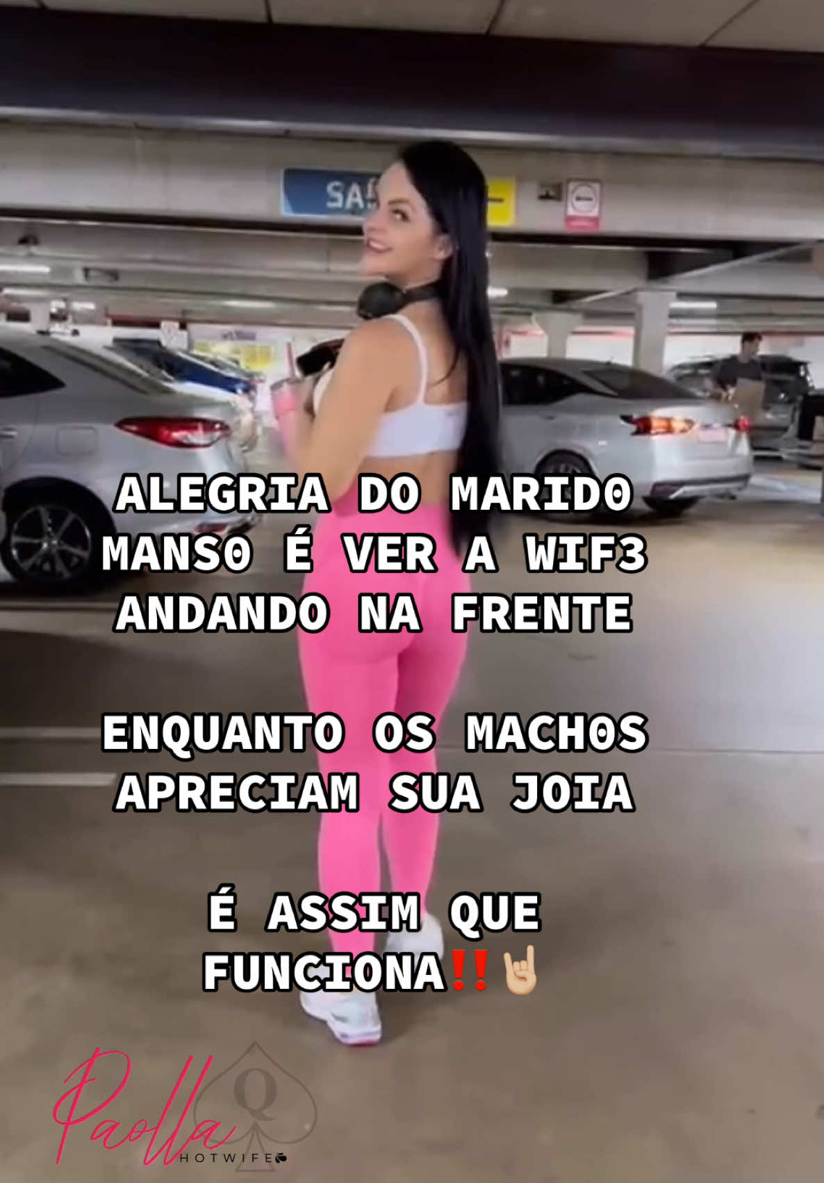 É MARAVILHOSO O FRIO NA BARRIGA NÉ??! #hotwife #paollahotwife 
