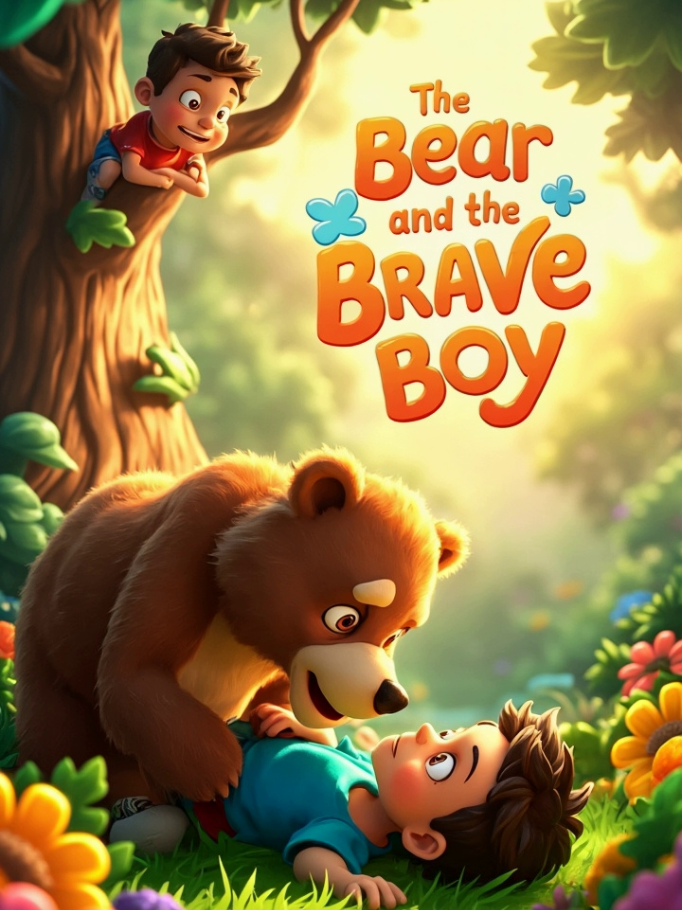 #TheBearandtheBraveBoy #ckenglishcartoonstories #Bear  #Boy #shorts #shortstory #kids #story #kidscartoon #fyp #foryou #foryoupage 