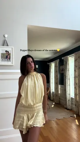 The best summer dresses💛 Thank you @PEPPERMAYO !! #peppermayo #dresses 