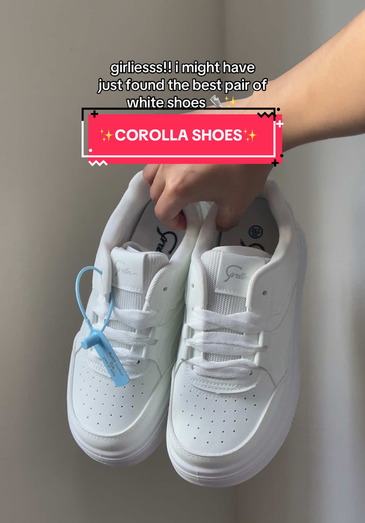 basta corolla shoes iba ang atake 🔥✨#corolla #corollashoes #whiteshoes #corollawhiteshoes #whitesneakers #shoesrrcommendations #recommendations #affordable #fyp #highquality 