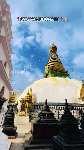 Glimpse of SWAYAMBHUNATH STUPA KATHMANDU,NEPAL It is also known as the Monkey Temple,one of the most sacred and iconic religious sites in Nepal. #temple #swayambhunath #religious #fypシ゚viral #fypシ #peace #travel #fyppppppppppppppppppppppp 