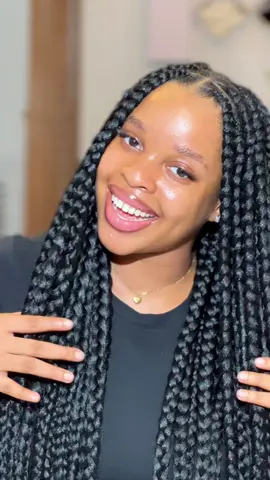 Fluffy Jumbo Braids Highlight 📸 Salon - @Portharcourt hairstylist  #braids #jumbobraids #portharcourt #viral #trending #protectivestyle #hairstyle 