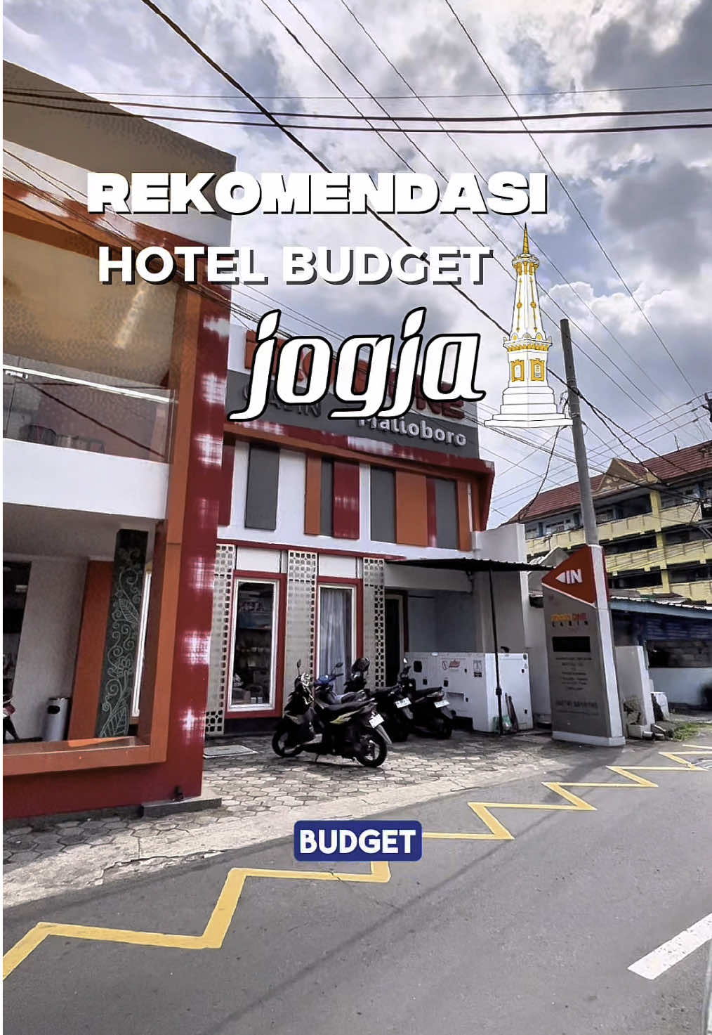 Rekomendasi hotel 100ribuan di Jogja yang lokasinya strategis  Kalau mau booking bisa langsung 1. klik tag lokasi yang ada di kiri bawah video 2. Pilih aplikasi travel favorit kamu 3. Jangan lupa ubah tanggal 4. Pilih type kamar 5. Masukkan kode voucher untuk dapat potongan harga (kode voucher ada di video) 6. Masukkan data diri 7. ⁠Lakukan pembayaran #nexentertainment #visitlevellingmay #nexfrontonecabinmalioboro #TikTokGOSchoolHolidayFest 