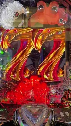 4連目もデフォルトモードでノーカスでした！！#パチンコ #東京喰種 #ラッキートリガー #HYPER喰種RUSH #デフォルト 