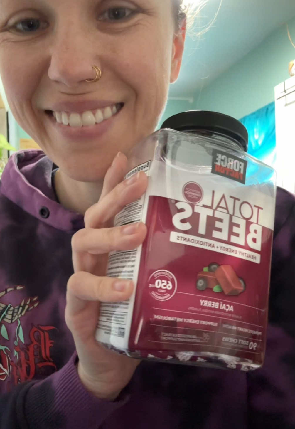 Like I truly actually Love these! #forcefactor #forcefactortotalbeets #totalbeets #fyp #heart #hearthealth 