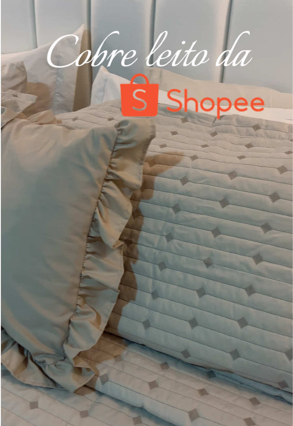 Cobre leito da Shoppe! Link na bio 🤭 #cobreleito #enxoval #enxovaldecasanova #cobreleitoshopee #cobreleitoking #camaking #colcha #camaposta #edredom #cobertor 