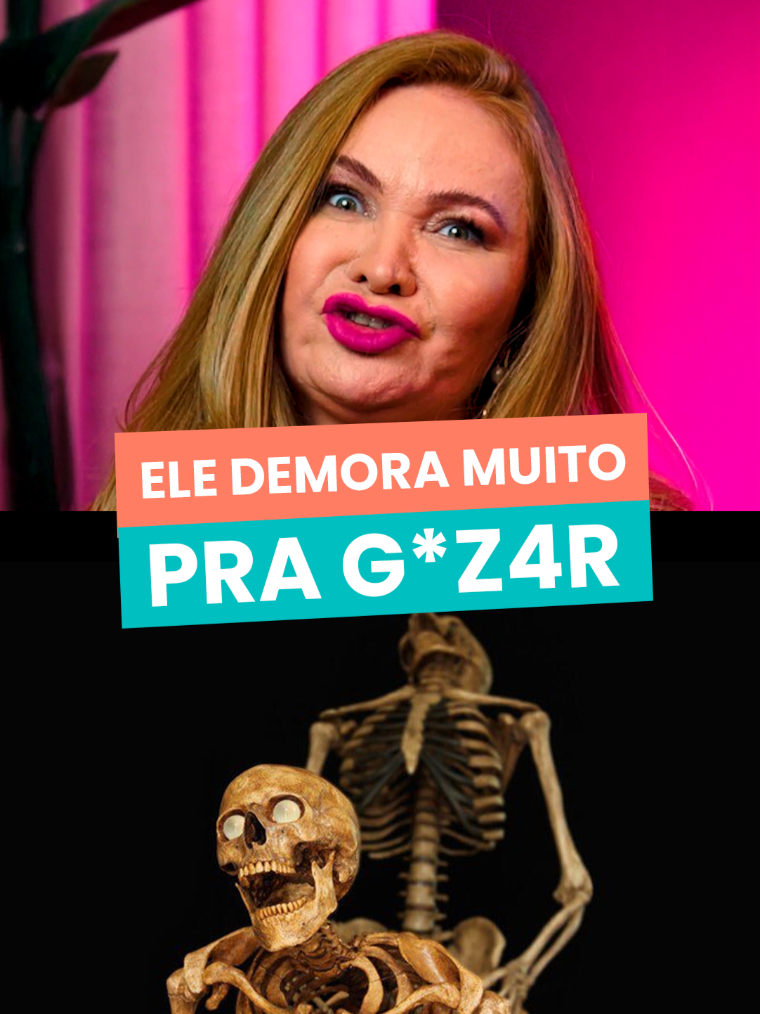 Passou de 5 minutos é podcast 😂😂 Me conta aqui, qual o tempo ideal pra vocês? 🕜👇🏻 #RapidinhaSim #CatiaDamasceno #ConfessaVai #ApertaESolta