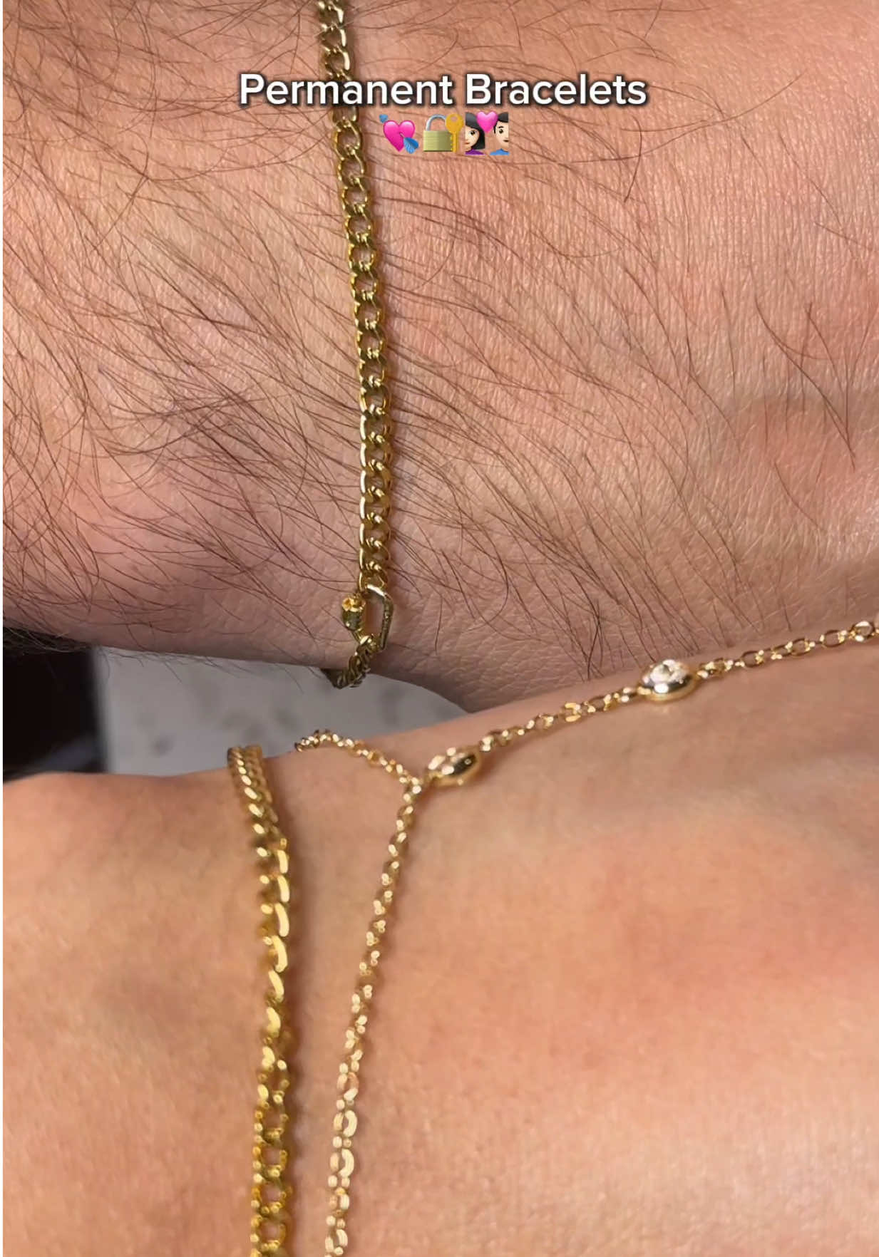 Forever Bracelets For Couples 🔐👩🏻‍❤️‍👨🏻✨ #bracelet #stainlesssteel #couplebracelet #couplegifts 