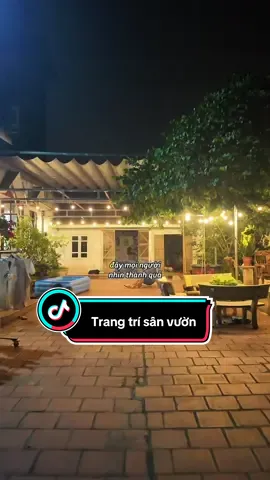 Bóng đèn trang trí sân vườn đẹp quá #khanghatay #dentrangtringoaitroi #trangtrisanvuon #bongden 