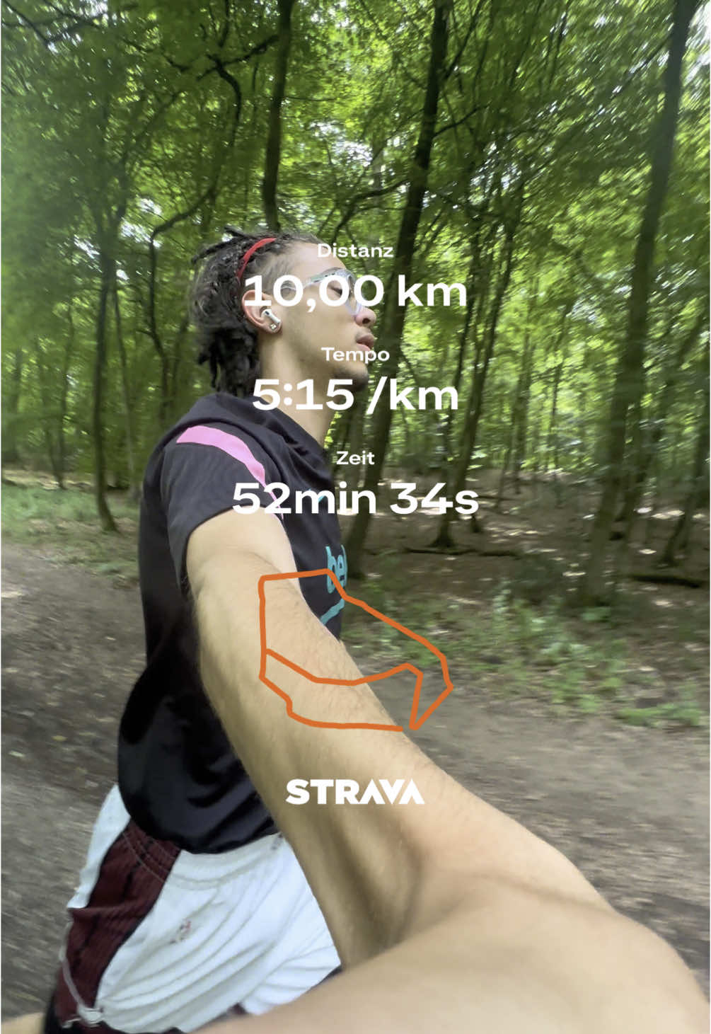 10km light Training >>>  #strava #Running #10kmrun 
