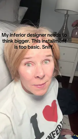 If my inferior designer is going to hold the back creatively, then unfortunately I am going to have to hold back verbally. He’s not gonna like it but…#interiordesigner #funnyvids #comedyreels #comediansoftiktok #relatablecomedy #husbandsoftiktok #homedecor