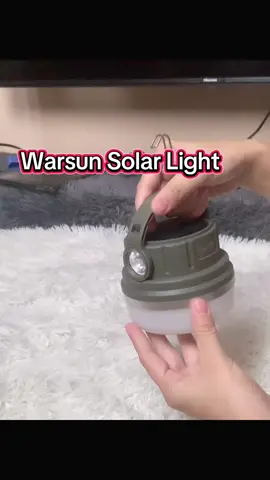 Warsun Solar Light #campinglight #warsunlight 