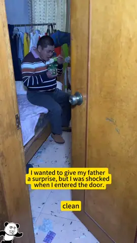 The girl secretly took the child back to her mother's home, wanted to give her parents a surprise, did not expect.#cleaning #life #clean #women