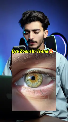 Iris Eye Zoom in Video tutorial #viralvideo #aivideo #eyezoom #iris #tutorial #LearnOnTikTok #pixverse #zeeeditor 