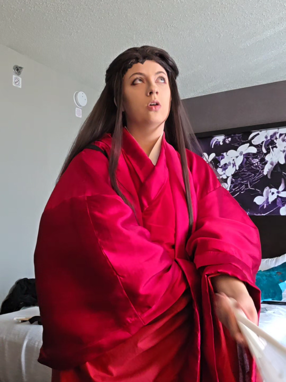 con went by so fast :((((( I forgot to film content and am sick and ouGh I had such a good time and am sad its all over :(((( boooooooo #momocon2025 #momocon #wordofhonorcosplay #wordofhonor #wenkexing #wenkexingcosplay 