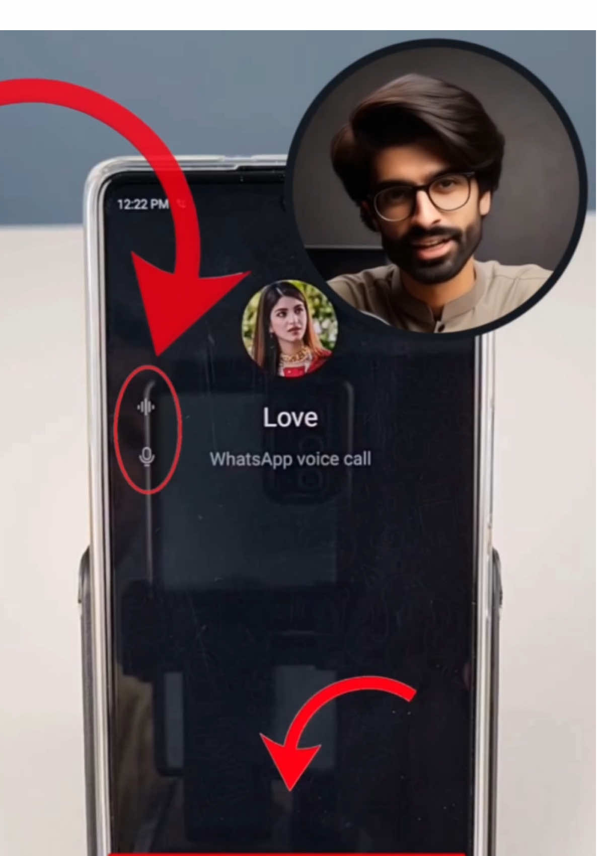 WhatsApp Call Recording 😱✅ #foryou #shortsinfinity #techtips #androidtips #tipsandtricks #techvideo #fypシ゚ #foryoupage 