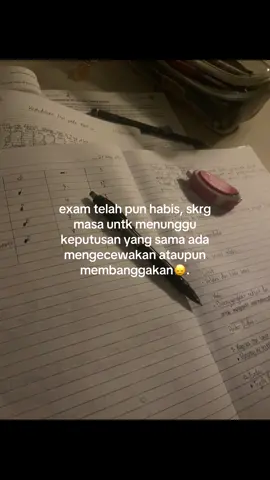 baru dpt result sej tdi, kecewa sngt😓 #fyp #exam 