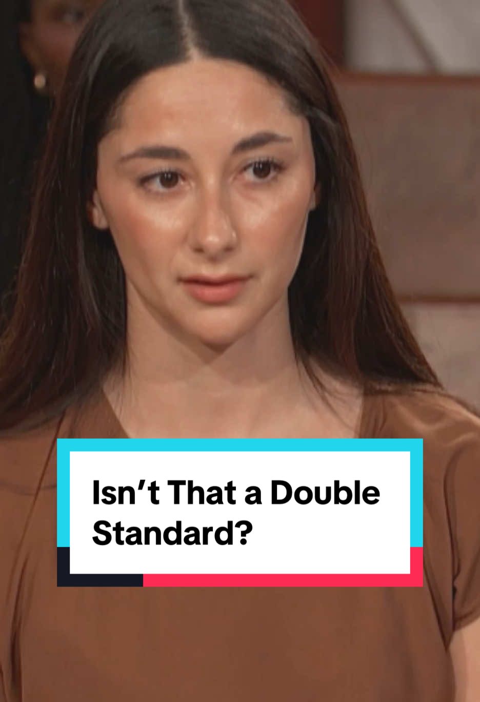 Isn't that a double standard?  #HotBench #TVshow #lawsuit #courtTV #daytimeTV #legal #justice 