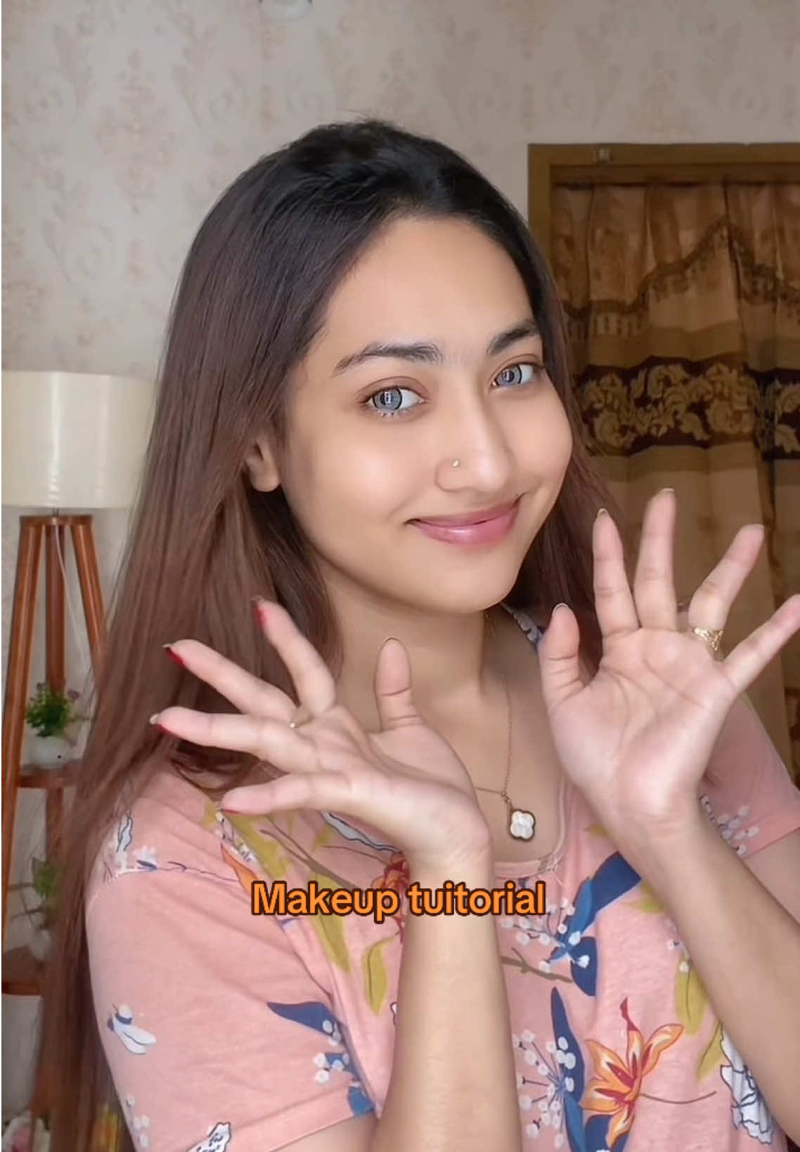 Eid e ki makeup chaw comment koro❤️ #sanjida_ #makeuptutorial #makeuplook #tiktokbd #teambd #featurethis #foryoupagе #bangladesh🇧🇩 