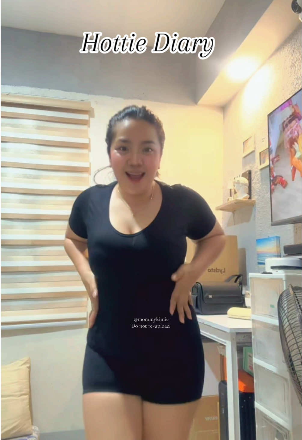 Hottie Diary Sobra nmn naitago ng shirt na to ang mga BILBIL NG EABAB na yarn @Hottie Diary PH  😂😍 #mommykimie #fyp #hottiediaryph 