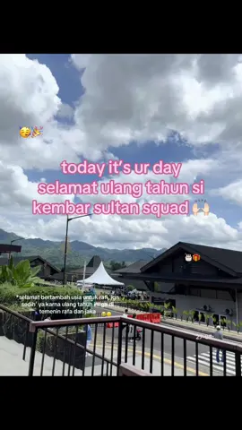 ciee bentar lagi ultah happy birthday rafi rafa🫶💟❤️‍🩹 #sultansquad #sptrakori_ #fyp #kori #sultansquad❤️ #korizen #sptraa_kori #raffi #sptraakori_oficial #fouryou #happybirthday #sikembar #masukberanda #4u#lewatberandafyp #fouryou #xzbcya #ss 