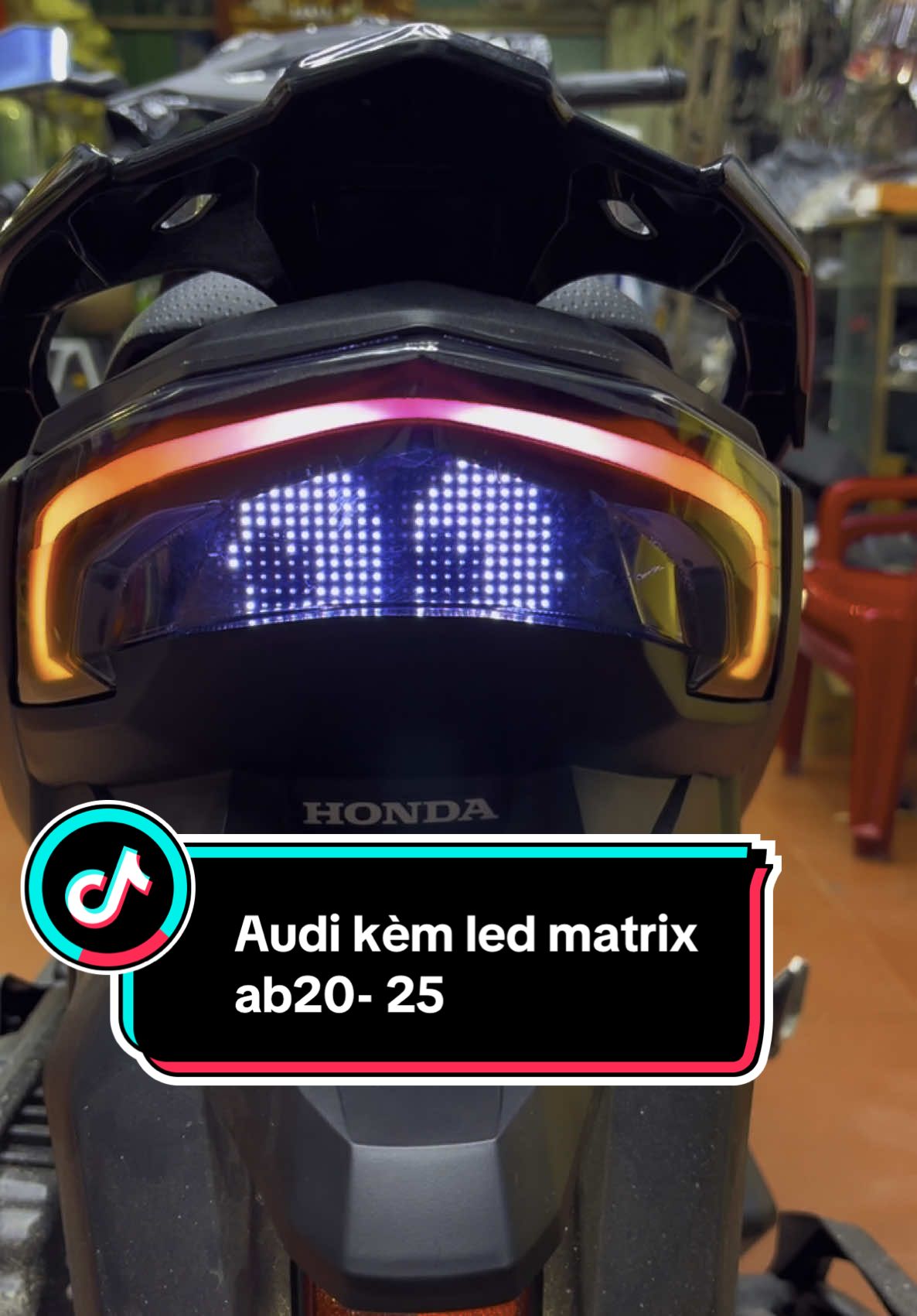 Hậu audi cho ab kèm bảng led #shop_độ_xe_mi_xu 