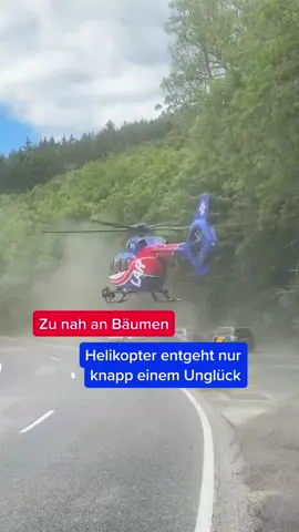 Ein Helikopter ist in Luxemburg nur knapp einem Unglück entkommen.  #Redaktion #Helikopter #Unfall #RTLAktuell 