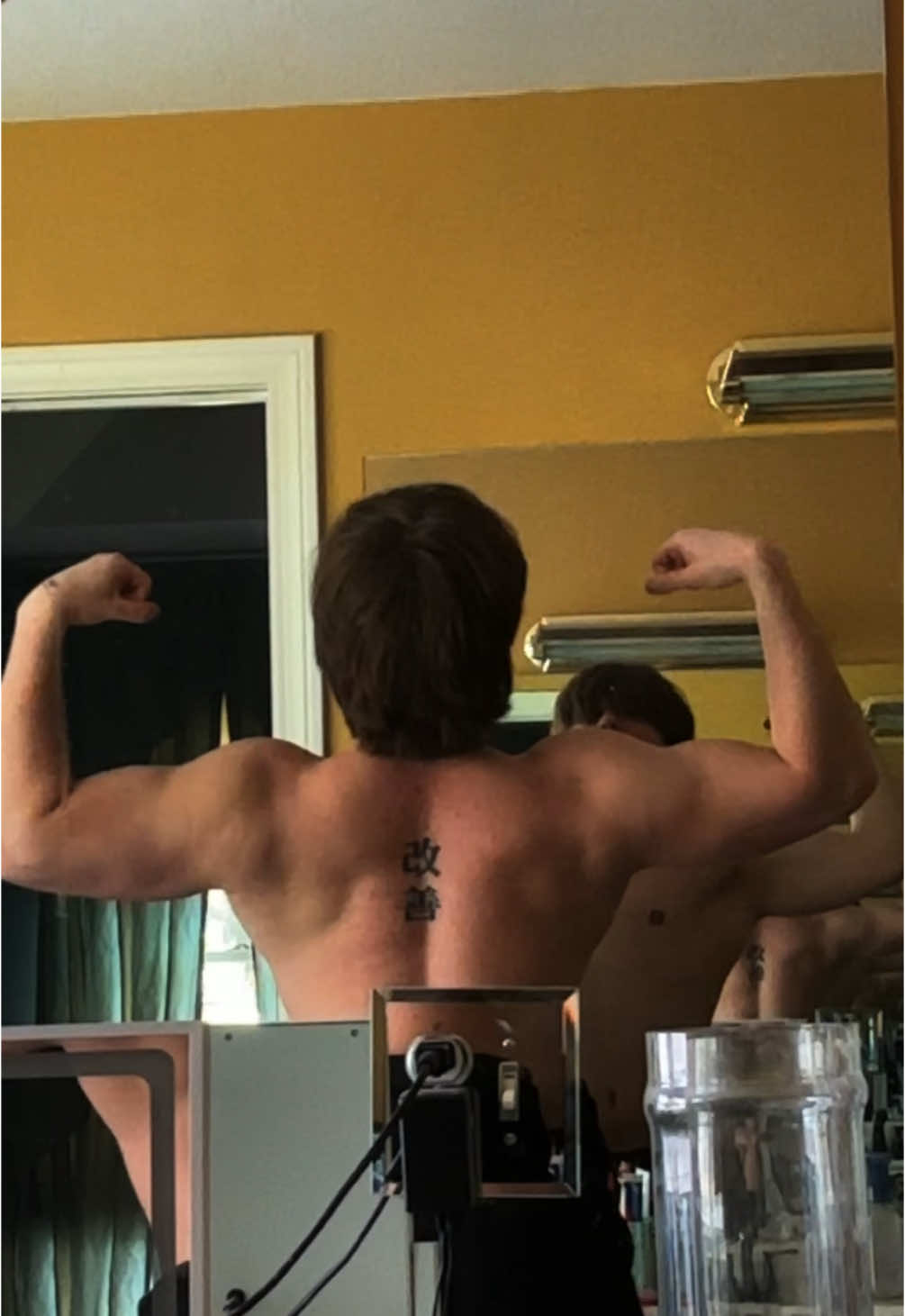 last week! can’t wait to gain so much mass on this bulk! #gym #GymTok 
