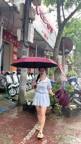 Ô dù che mưa nắng bật mở tự động#xhuongtiktok#ochemuachenanggapgon #CapCut 