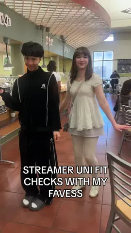 FIT CHECKS WITH SOME OF MY FAVES 🥹🤍 #rayasianboy #dannybans #emilycc #extraemily #nina #ggtwinsz #kingsammelot #kaicenat #streameruniversity 