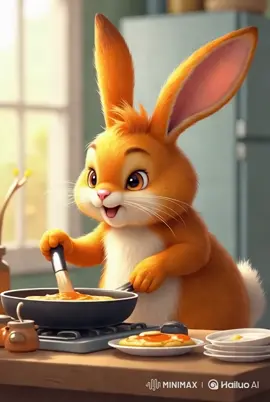 Meet Garfield the Rabbit – the chubbiest, most adorable orange bunny you've ever seen! From sipping coffee at a café to flipping pancakes like a pro, this rabbit lives a human-like life that's melting hearts across the internet. This ultra-realistic digital masterpiece, created in the style of Alexander Kucharski, showcases a ginger rabbit with white paws doing everyday things like you've never seen before. You won't believe #3 ! Watch till the end — the cuteness is too real! If you love animals, digital art, or just need a smile today, this is your video. Don't forget to LIKE, SHARE, and SUBSCRIBE for more adorable rabbit adventures!#GarfieldTheRabbit #CuteAnimals #DigitalArt #FatRabbit #BunnyLife #ViralVideo #AlexanderKucharskiStyle #RealisticArt #BunnyMasterpiece #ChunkyRabbit #AnimalLovers 