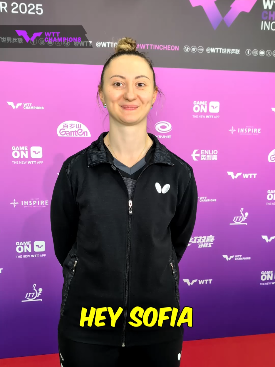 European champion Sofia Polcanova builds her perfect player! 👸👌 She'll be in action again soon in some massive WTT events coming soon, including the Vegas Smash! 🇺🇸 #tabletennis #tabletennisdaily #wtt #tabletennisplayer #pingpong @ITTF World 