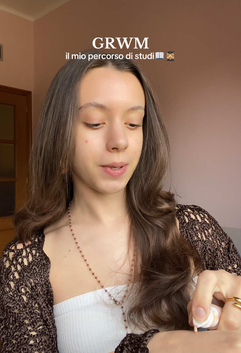 Se avete domande o bisogno di qualche consiglio vi aspetto nei commenti🫶🏻  #percorsodistudi #grwm 