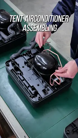 Let you see our assembly AC #china #foryou #hvac #aireacondicionado #newex #airconditioner #fabrica #factory #AC #miniac #tent #assembly 