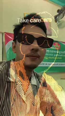 Sekali kali ber effect kan… 