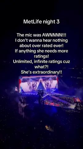 Do u hear her?! #beyonce #metlifestadium #cowboycarter 