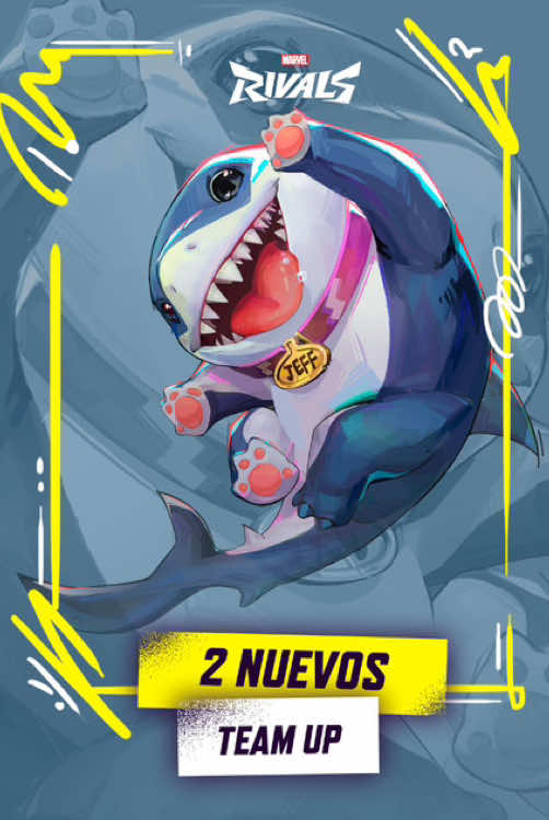 2 NUEVAS TEAM UP PARA JEFF 💧💦🦈 #Jeff #Venom #Tormenta #sharknado #Storm #JeffTheLandShark #JeffNado #NewTeamUp #NuevoTeamUp #MarvelRivals #Krakoa  #HellfireGala #MarvelRivalsPartner #MarvelRivalsLatino #MarvelRivalsEspañol