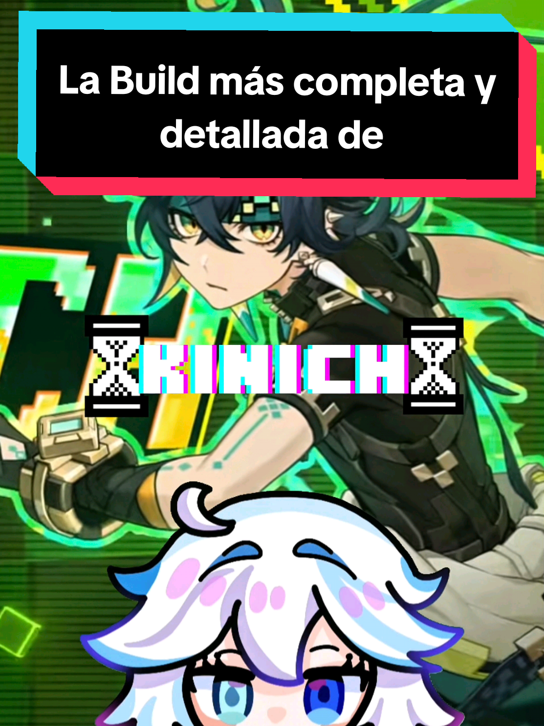 🔥La Build más completa y detallada de Kinich🔥 Guía de kinich ♥️🍞 #hoyocreators #iukpan #kinich #genshin 