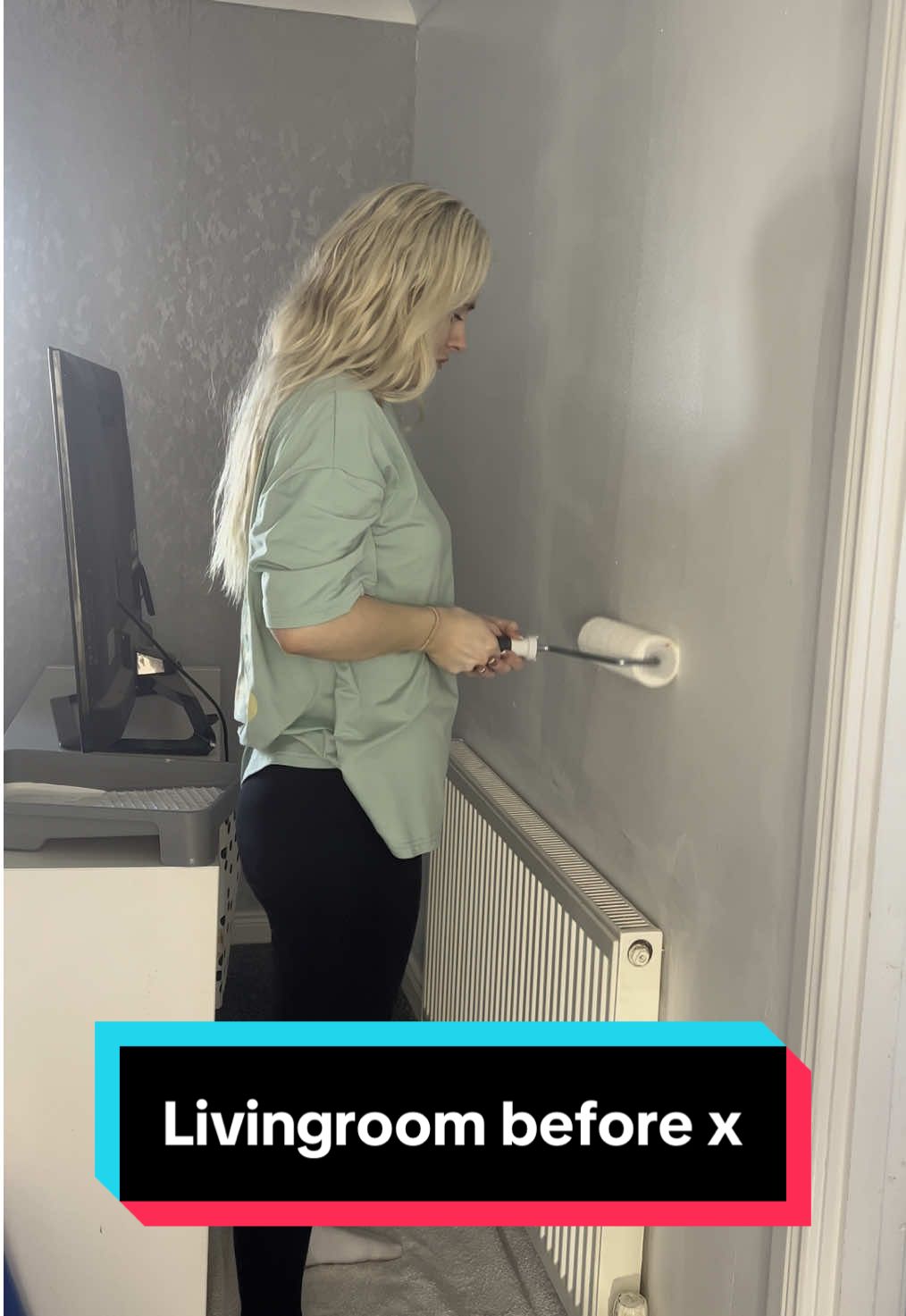 LOL my ‘before’ from JANUARY but I’m posting now because I have FINALLY actually started (in May lol)  After painting, I realised I had mould round the windows & had to wait MONTHS to get it looked at - turns out there was actual holes in the building so I’m glad it was a real problem n not me just being dramatic but anyway now that’s fixed I’m back in my decor era 