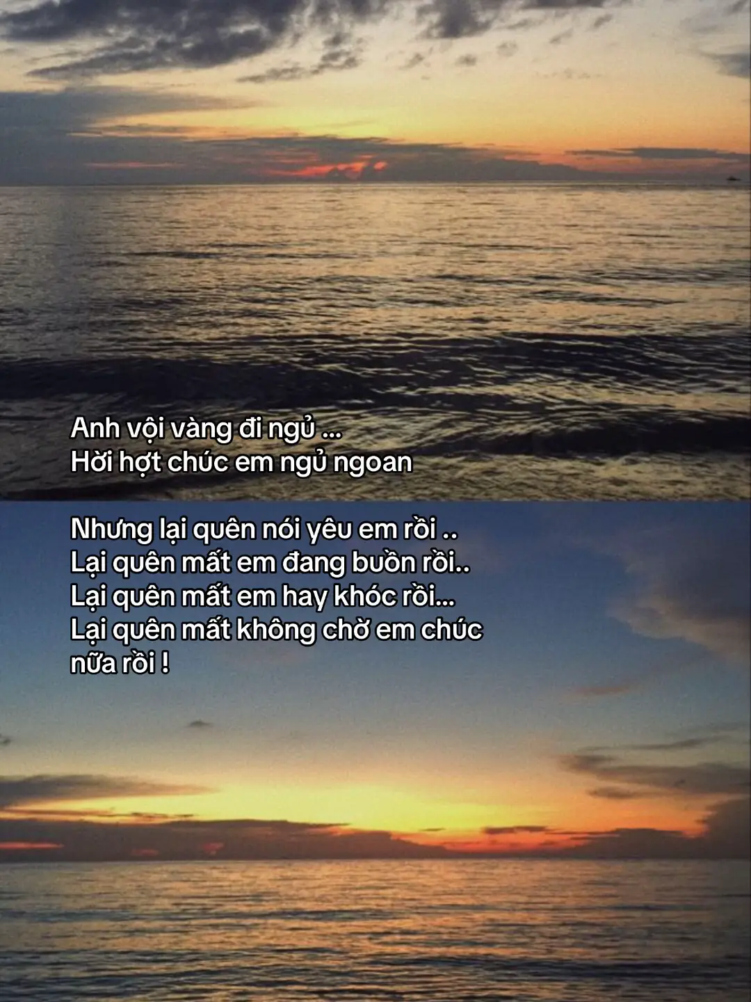 anh vội vàng quá …