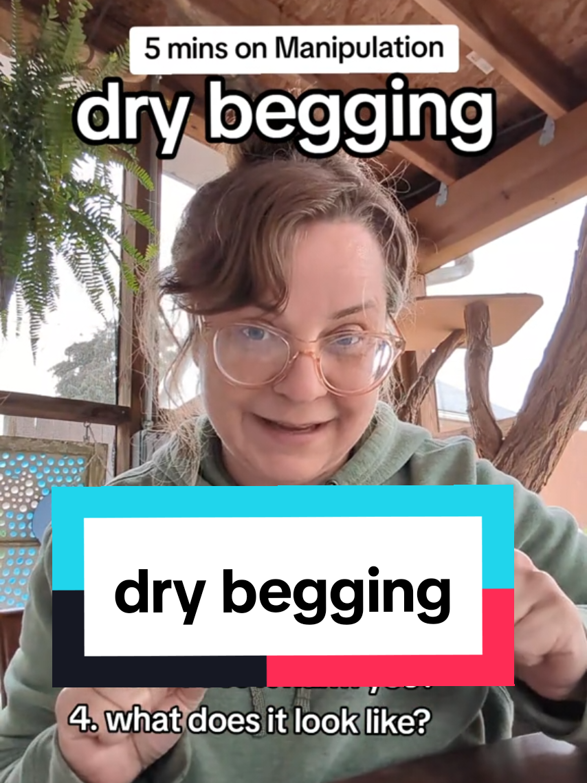 Dry begging is the act of hinting at or indirectly expressing a need or desire without explicitly asking for it, subtly prompting you for service, while avoiding acknowledging that they are making a demand. #drybegging #cptsdrecovery #codependencyrecovery #autisticcyclebreakers #burnoutrecovery #covertabuse #burnout 