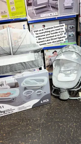 Are you a pregnant mum that need a reliable baby store where you can get everything in one spot to welcome your bundle of joy 🤩  Tushmom&kids baby store is where to be  🛍️  Located at no 87 Kareem Laka Street Egbeda beside new Oba Palace  #babystore #tushkidsessentials #babyitems #babystoreinegbeda 