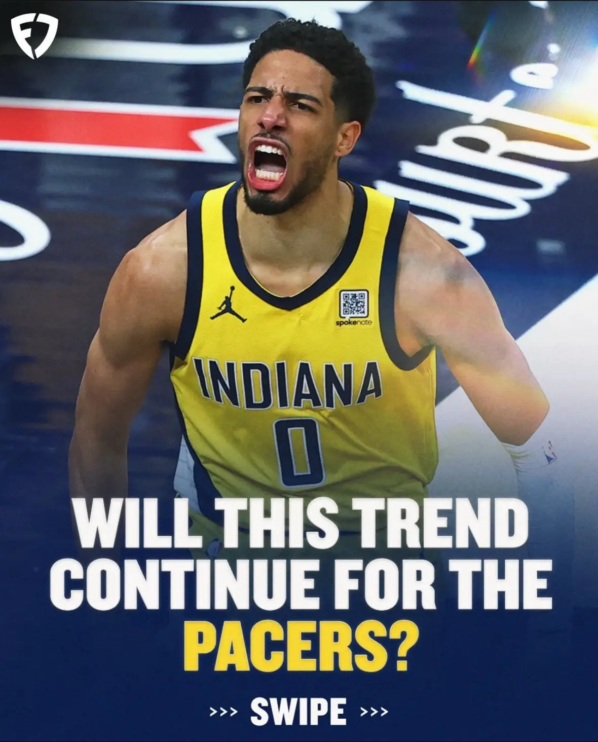 Indiana’s had an interesting trend this NBA playoffs… @FanDuel #knicks  #nbaplayoffs #pacers #ecf 