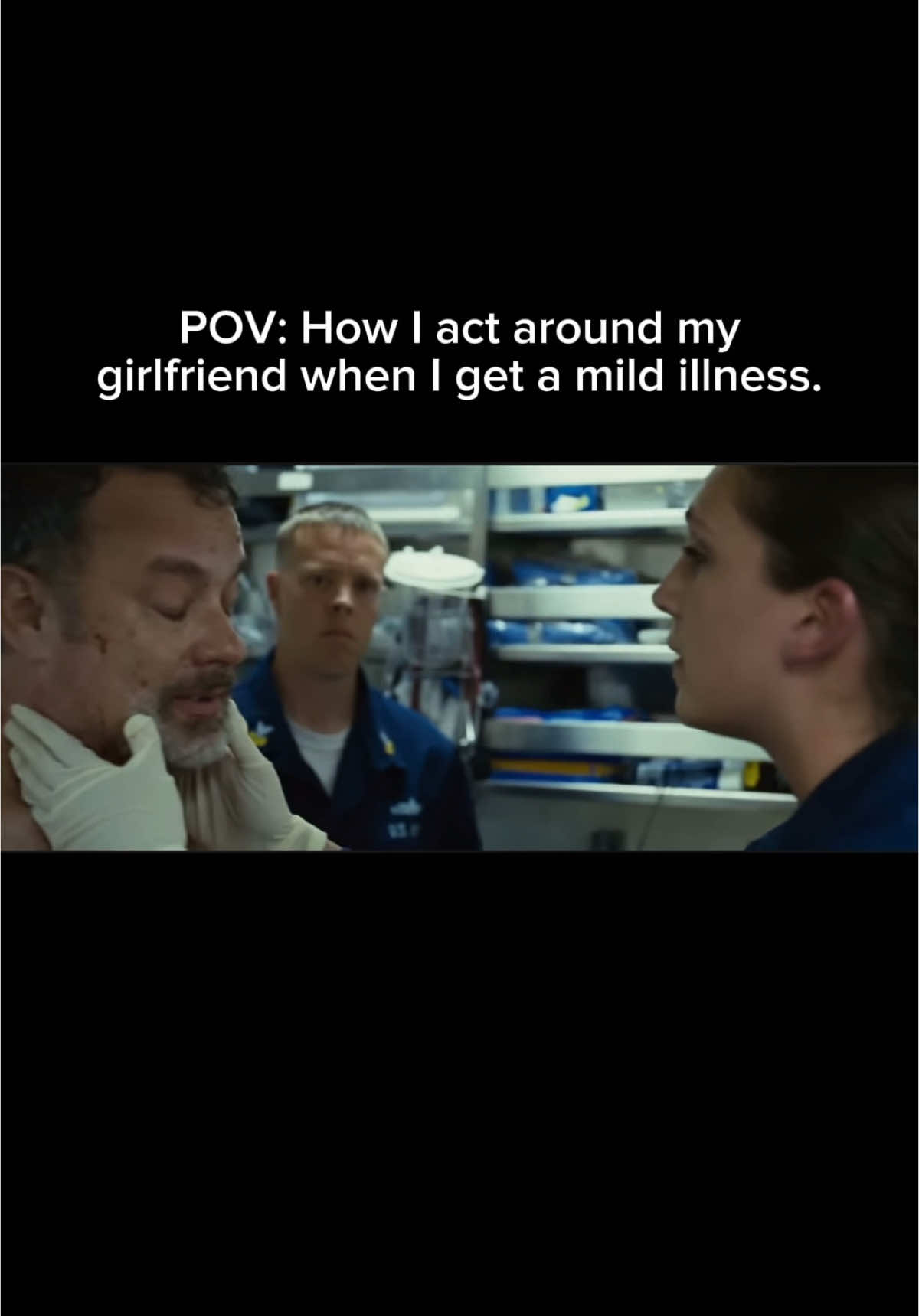Only the strong survive. #fyp #funny #pov #meme #memes #ill #flu #illness #overreacting #struggling 