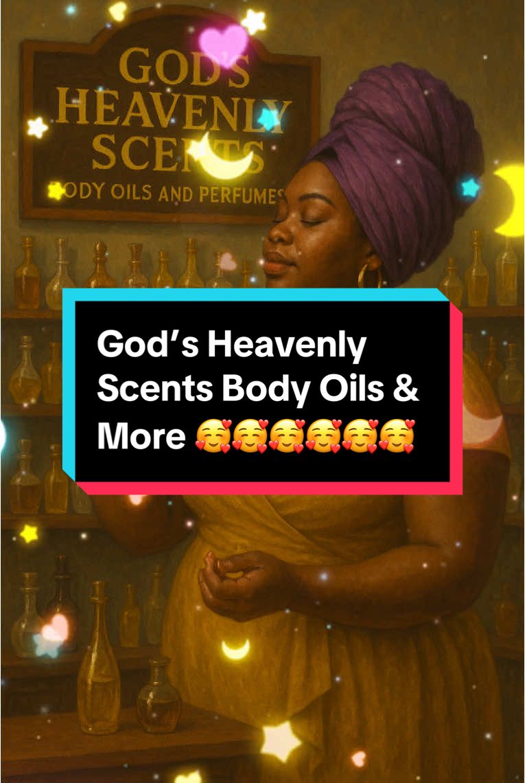 #godsheavenlyscents #bodyoils #smellgood #manifestingwithperfumes #spiritual #queenmother74 #newproduct 