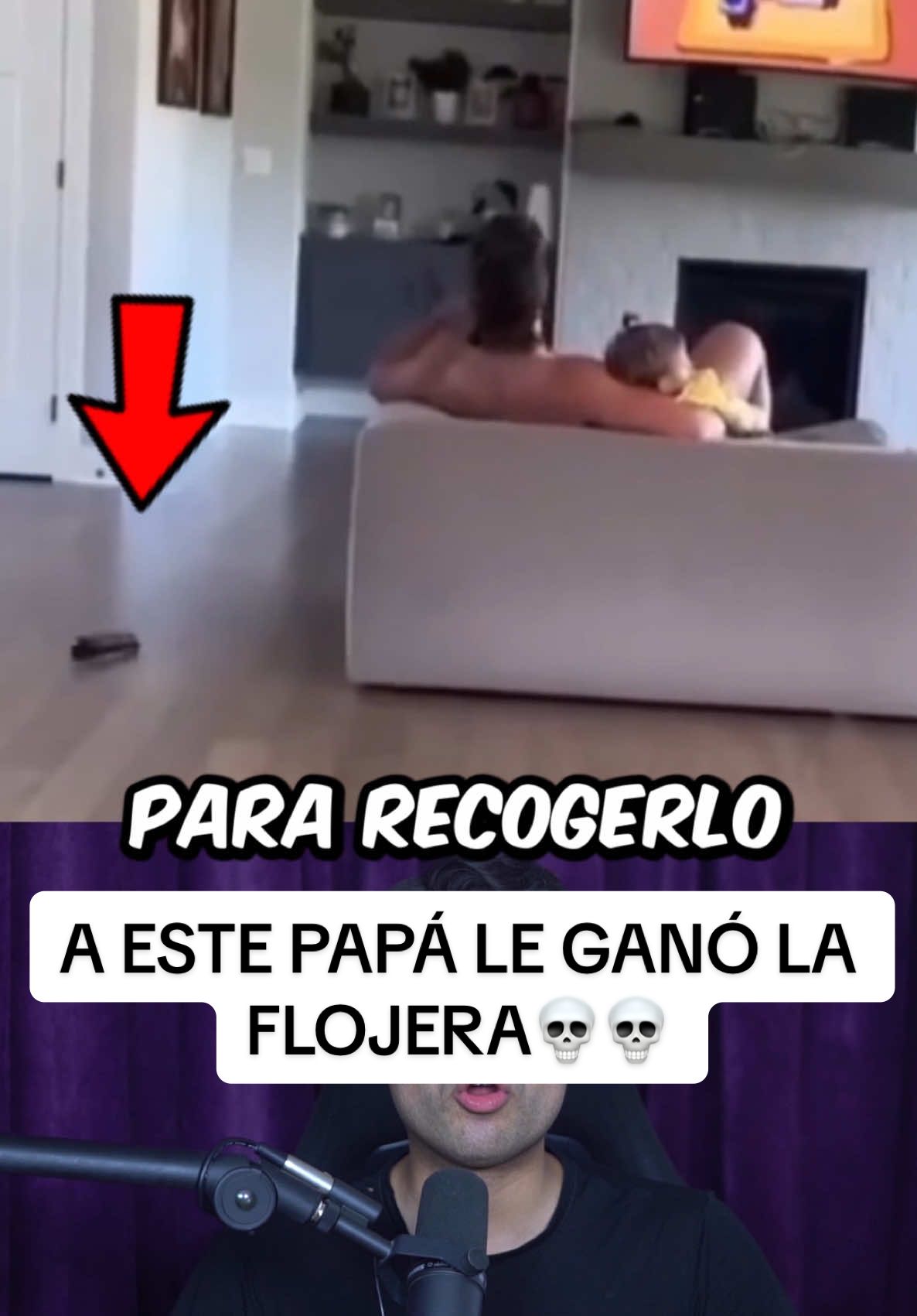 A Este Papá Le Ganó La Flojera  #papas #curiosidades #tonyfranco 