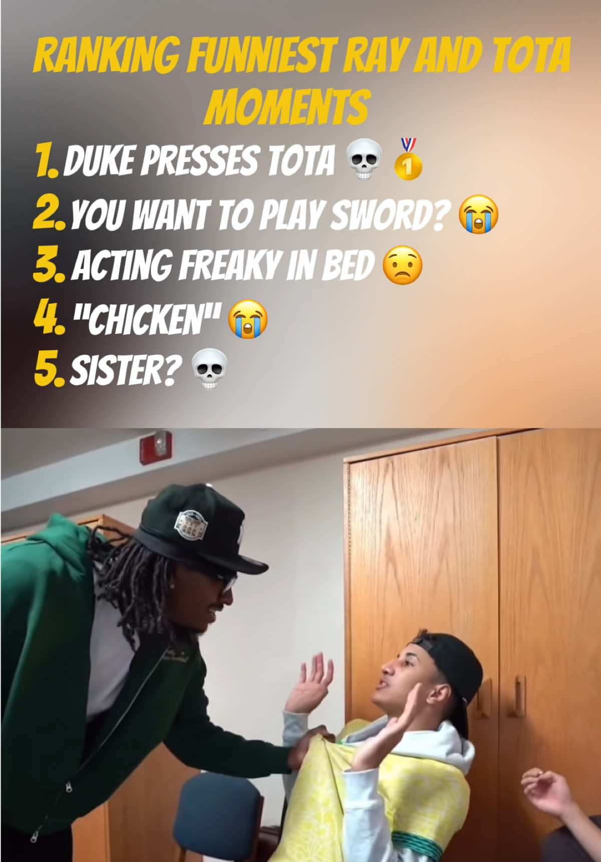 Ranking Funniest Ray and Tota Moments | #fyp #funny #viral #streameruniversity #ray #prank #ranking 