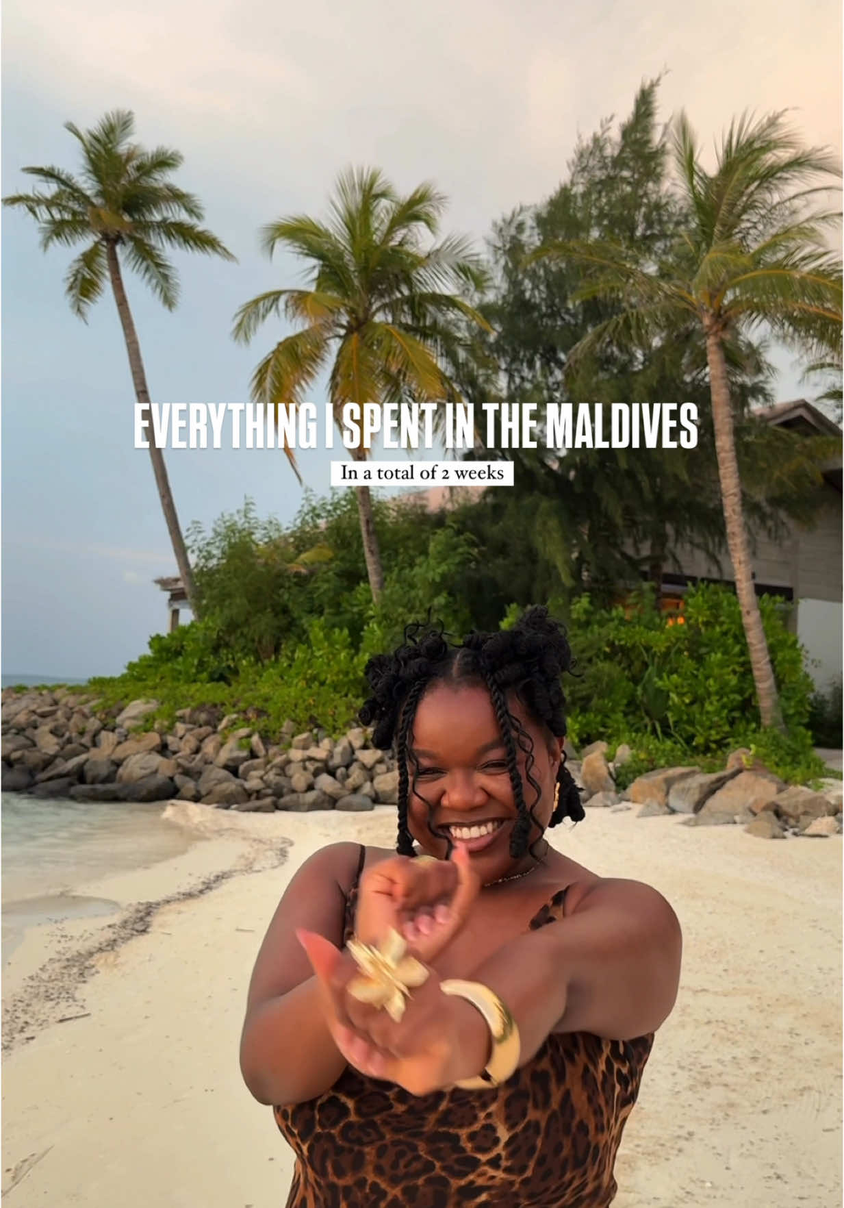 $2,150 in 2 weeks in the Maldives… how does that sound? Check out my YouTube video where I show you how you can do it for less and still experience it all 🤫 linked in my bio #maldivestravel #travelnoire #beautifuldestination #fyp #maldivesbudget 